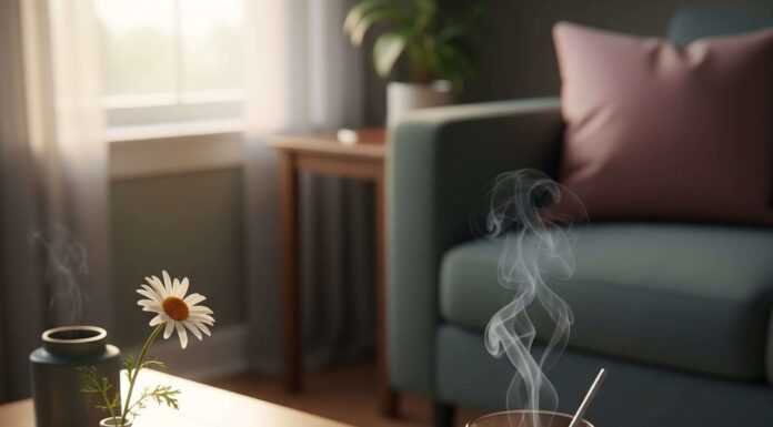 Fertility Tips That Could Actually Help You Conceive Fertility notebook, tea, and daisy in a cozy Ohio apartment