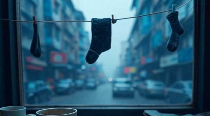 My Raw, Messy Take on Low Testosterone Warning Signs Cluttered desk, half-empty mug, sock on clothesline.