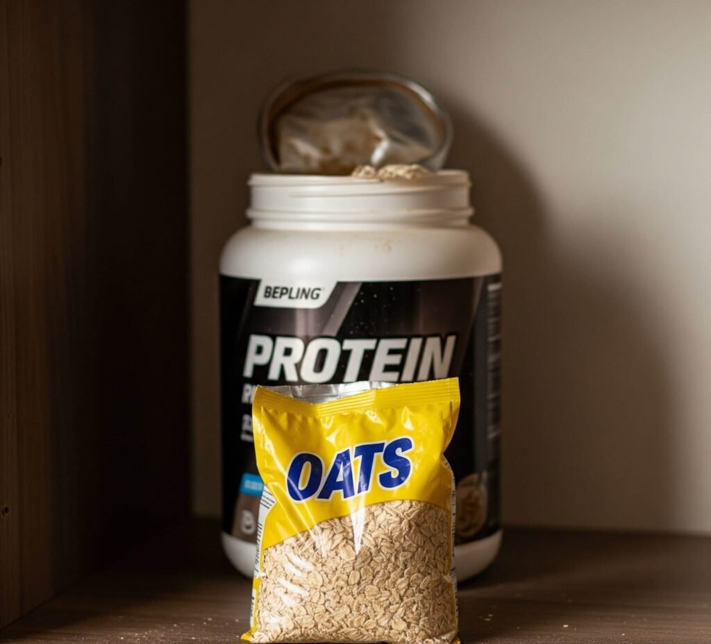Abandoned Protein Tub, Oats Win