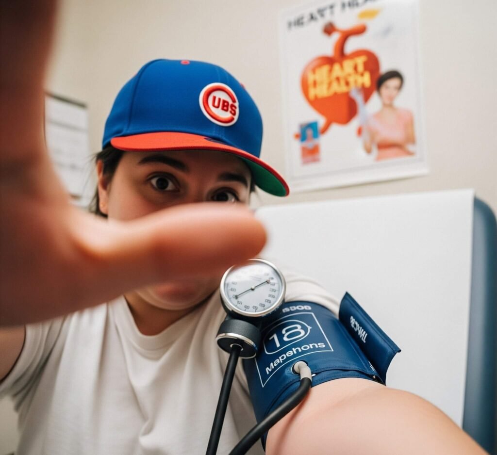 Doctor Visit Nerves with Blood Pressure Cuff