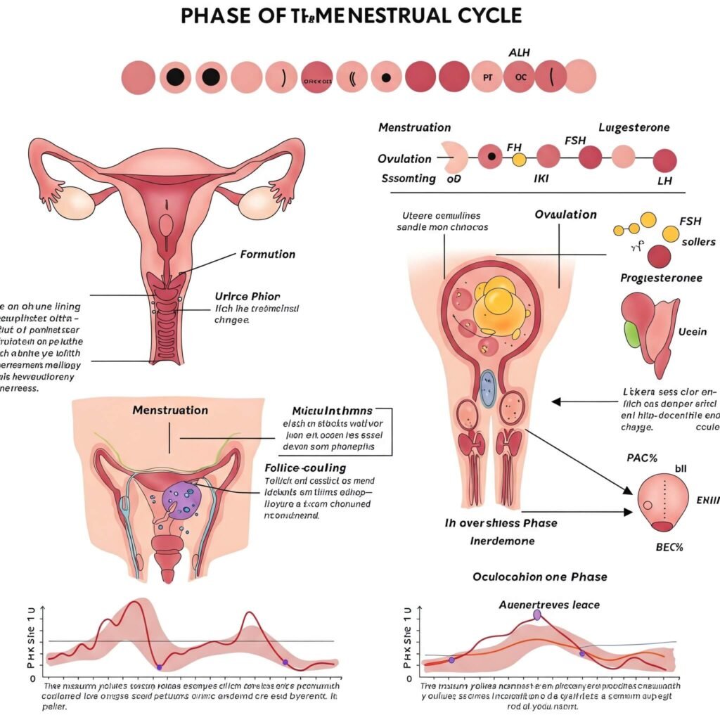 Phases of the menstrual cycle