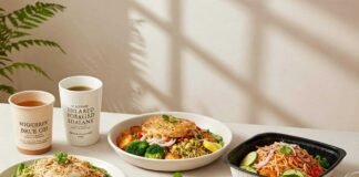 Healthy meal prep: a variety of colorful and delicious meals ready to eat