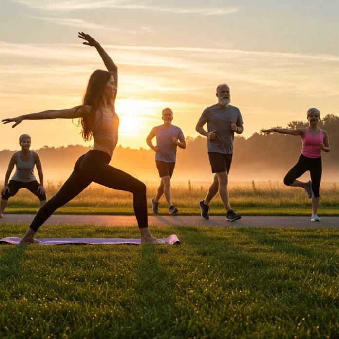 Sunrise morning workouts Sunrise morning workouts