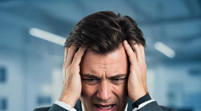 Are You Burned Out? 8 Warning Signs to Watch For Stressed Person Hands Head