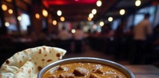 Muscle Building Diet Plan: My Messy Journey in India Without Supplements Steaming dal makhani with dumbbell paneer, half-torn roti.