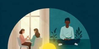 Therapy vs Counseling Venn Diagram