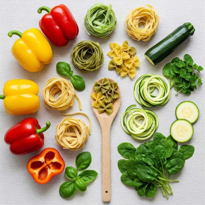 Gluten-Free Ingredients Flat Lay Gluten-Free Ingredients Flat Lay