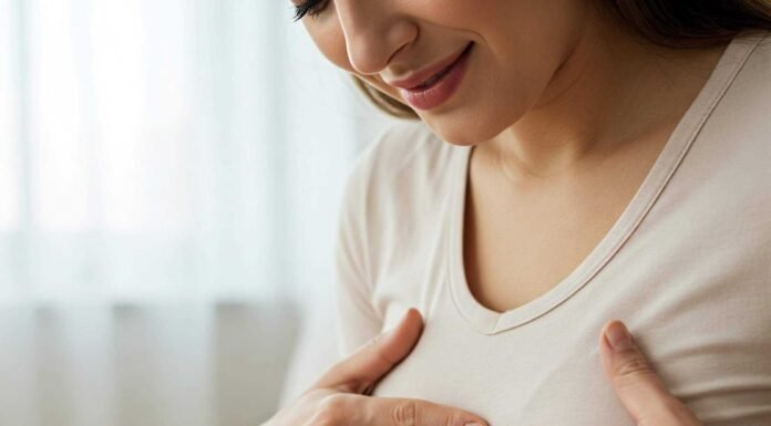 How to Do a Breast Self-Exam Like a Pro Breast self-exam hands
